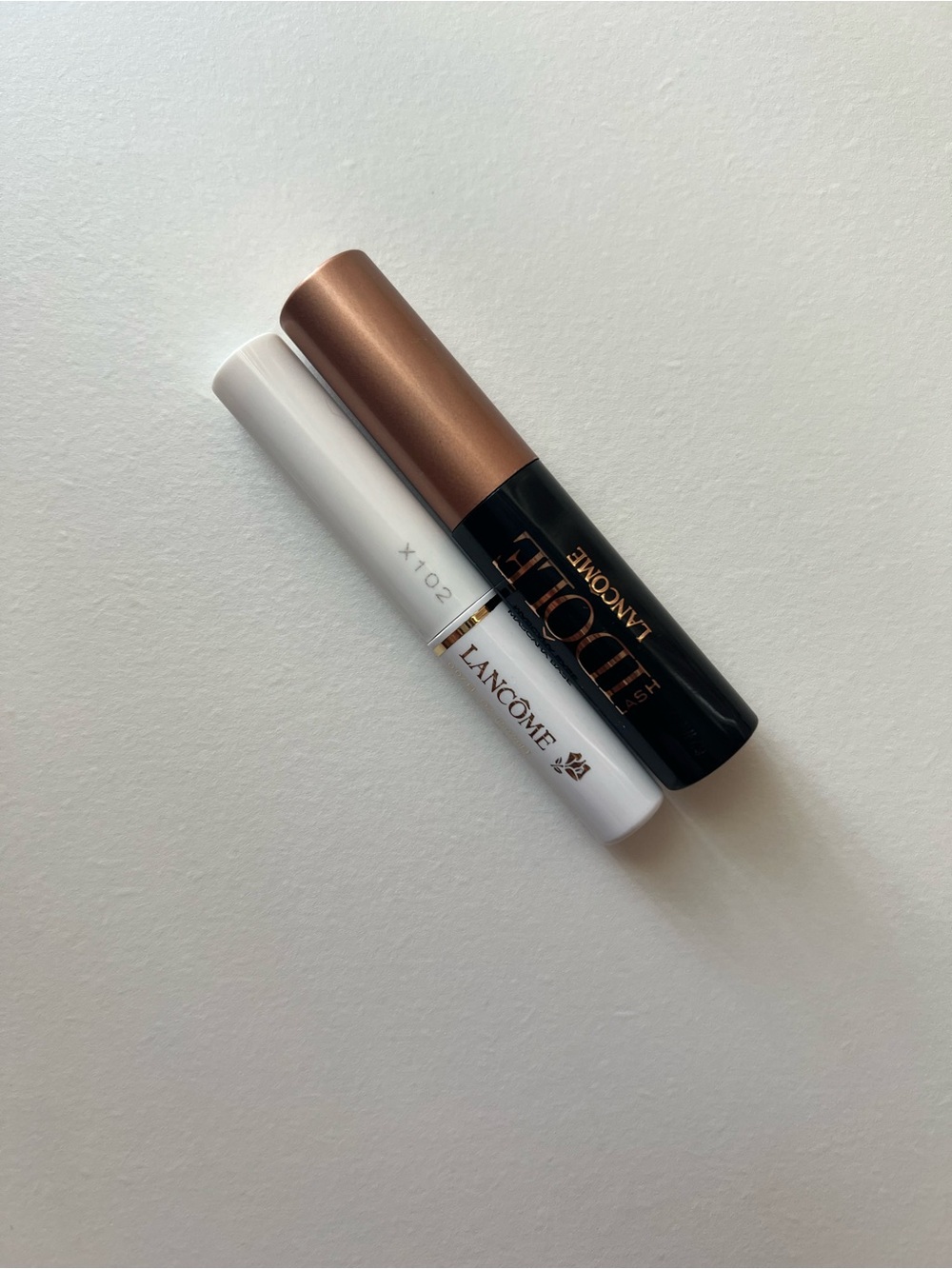 Lancôme primer and mascara